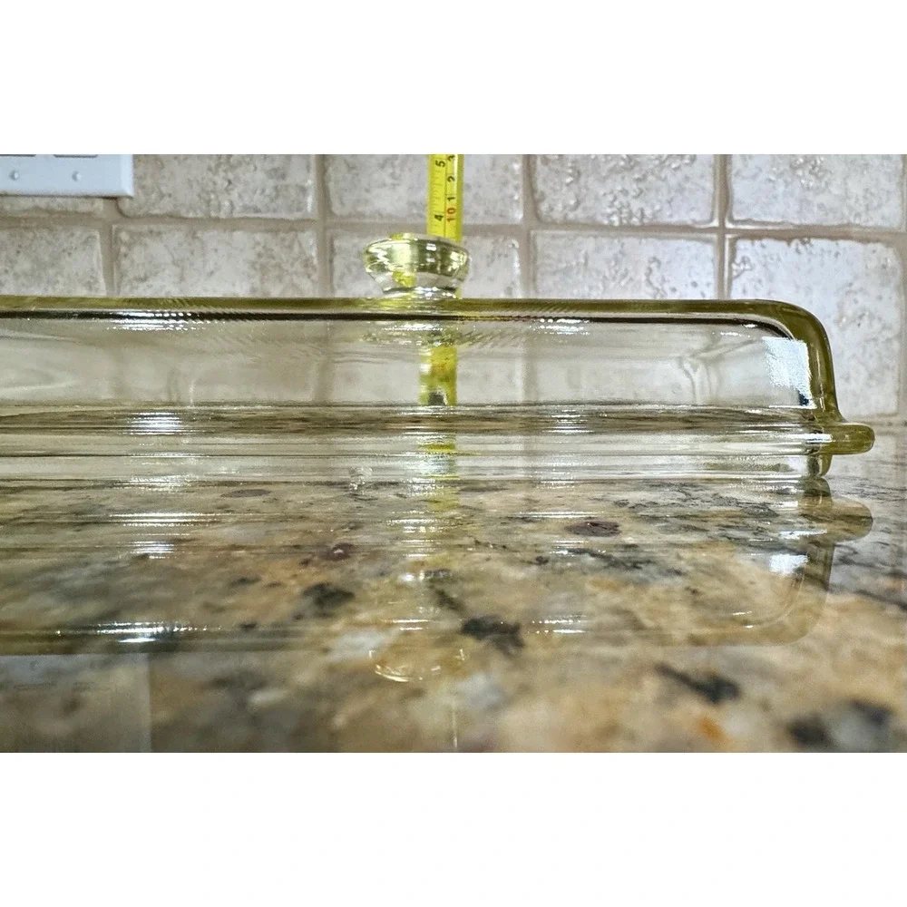 Vintage Westinghouse Refrigerator‎ Glass Baking Dish LID Only 9